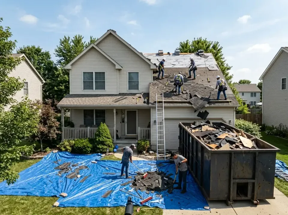 roof-replacement-debris-remova-004 — frequently asked questions, Cheapest Dumpster Rentals in Lewiston, CA